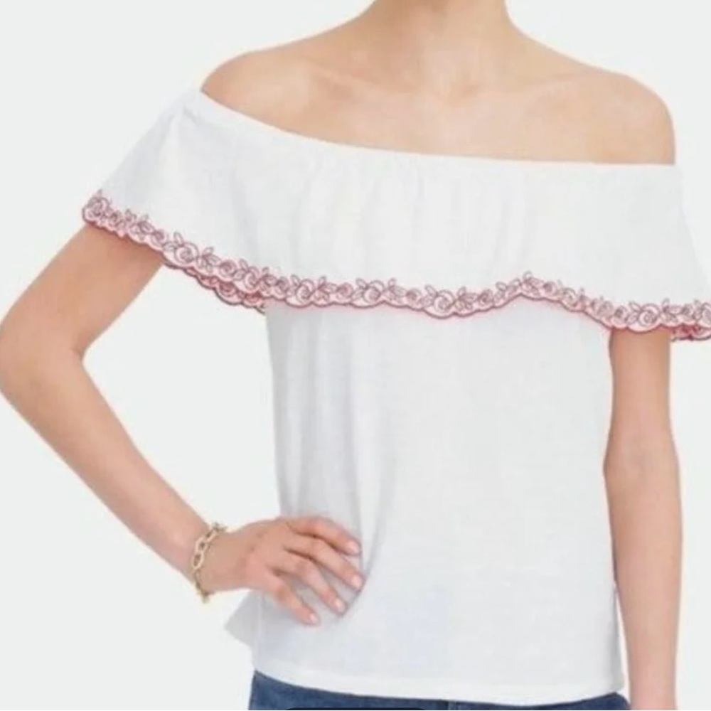 J crew off the shoulder tee